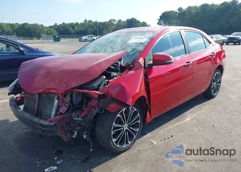 2015 Toyota Corolla L/Le/S/S Plus/Le Plus/Le Premium/S Premium из США, поврежденный, VIN 2T1BURHE4FC348612